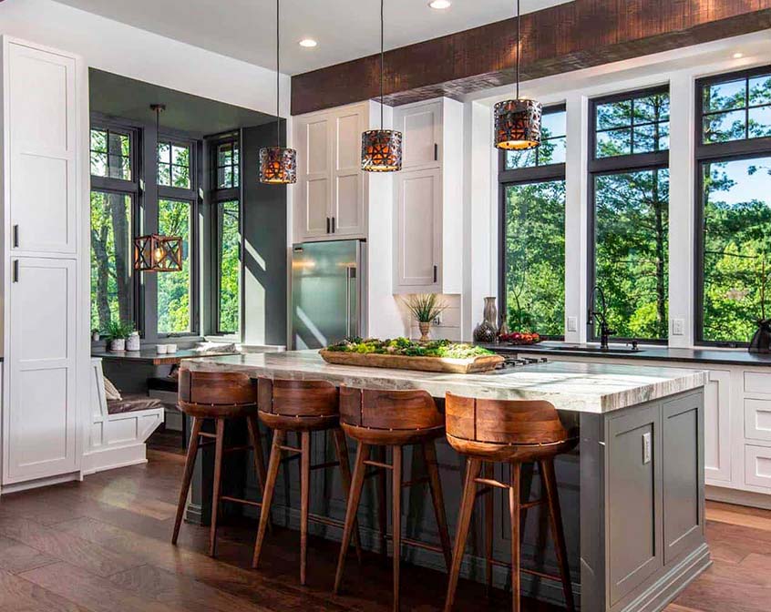 Rustic Interior Design Guide - Kitchens & Cabinetry