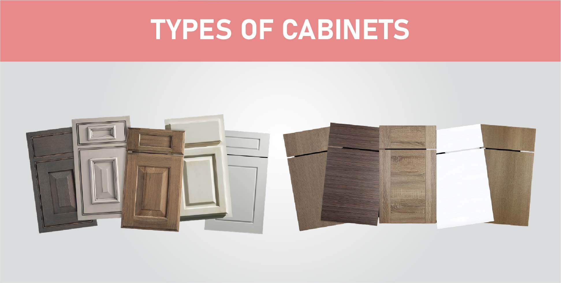 kitchen cabinet door types and model