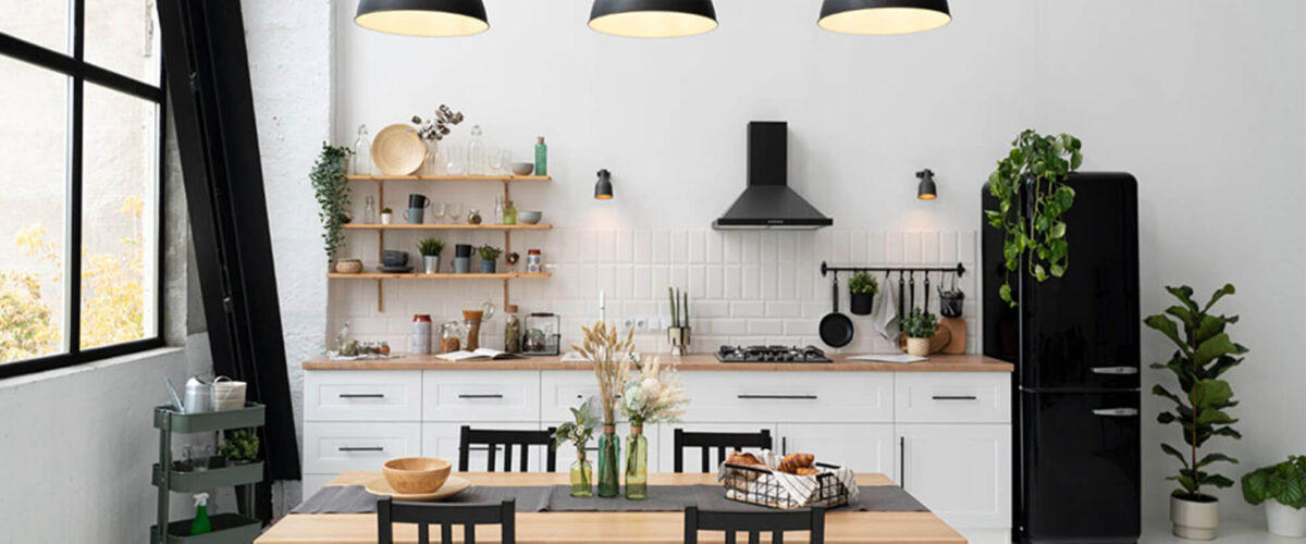 Remodeled kitchen