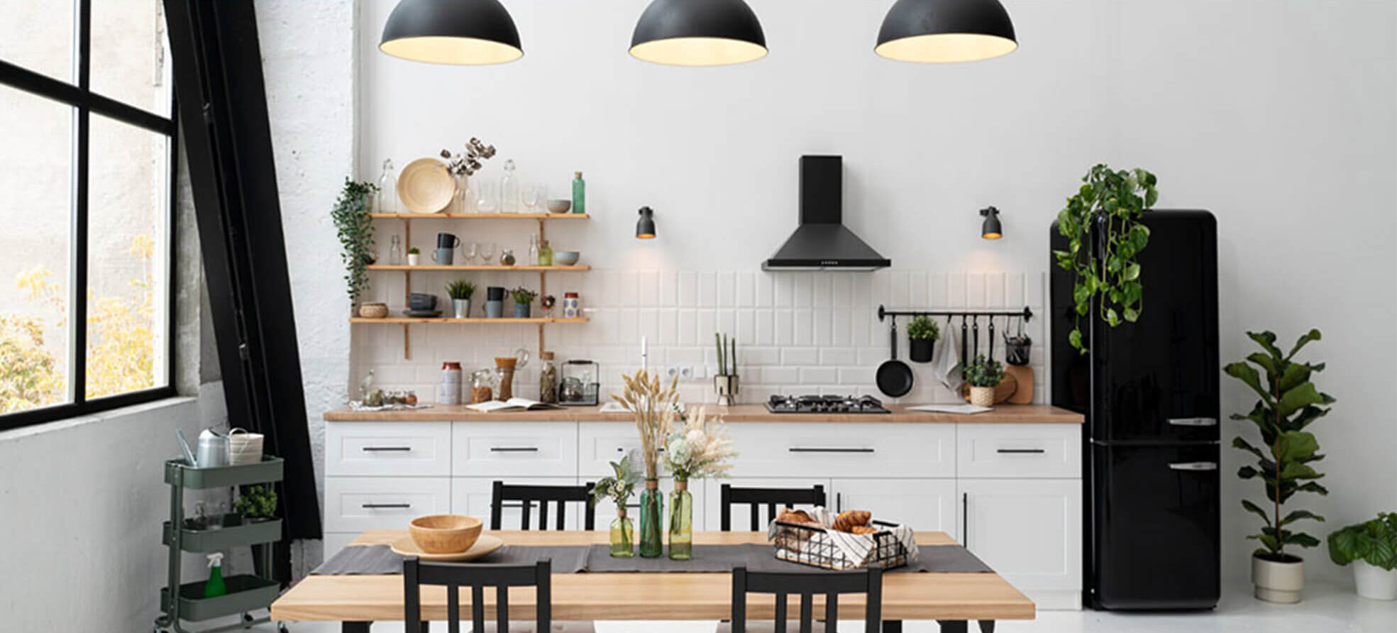 Remodeled kitchen