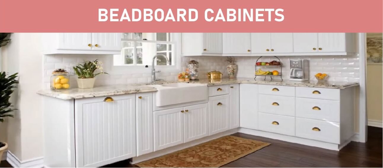 Beadboard Cabinets 