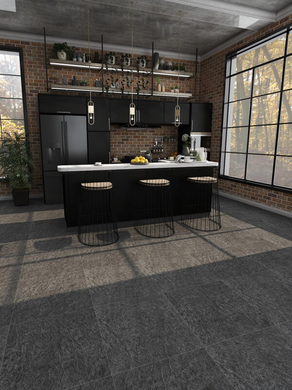 Concrete Flooring in kitchen 2
