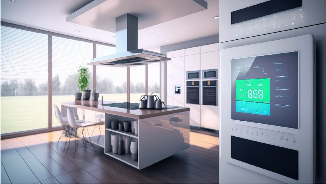 smart technology in modern kitchen