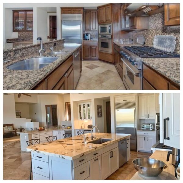 Kitchen Before and After