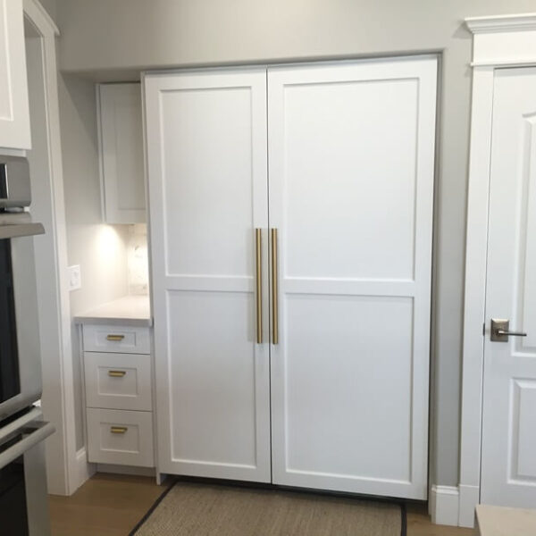 white pantry door